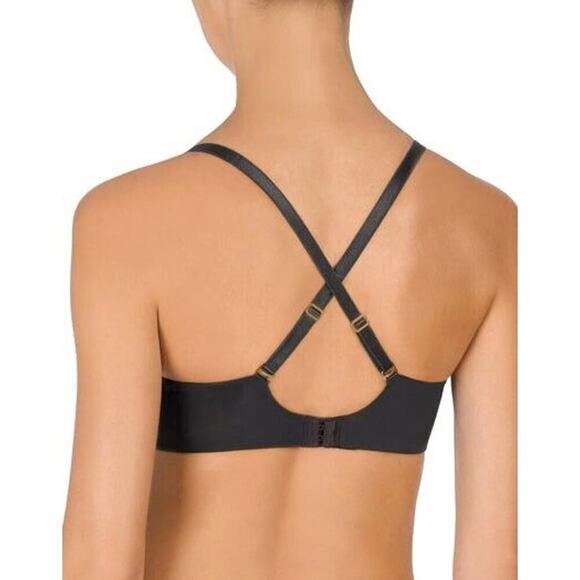 Natori Conform Bra Full Fit Memory Contour Convertible Underwired Black 34DD - Picture 3 of 9